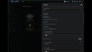 TrueNAS Scale Plex docker app migration and configuration