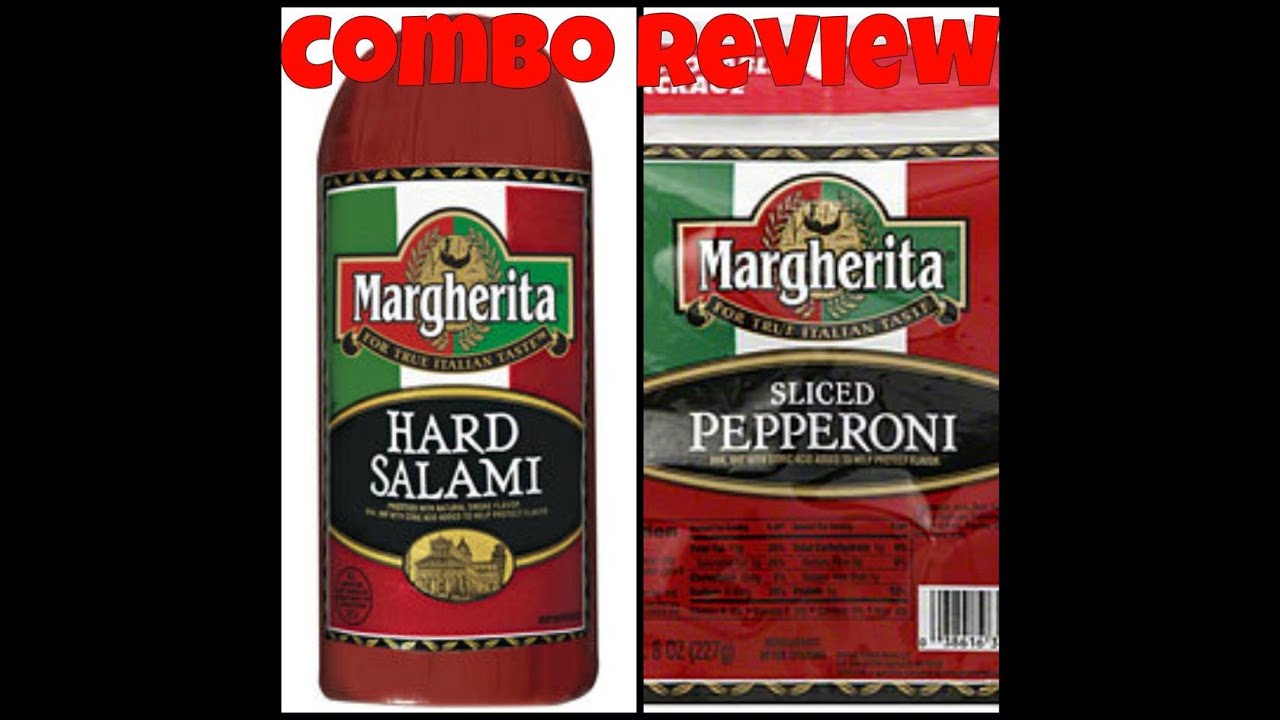Margherita pepperoni & hard salami lunch meats YouTube