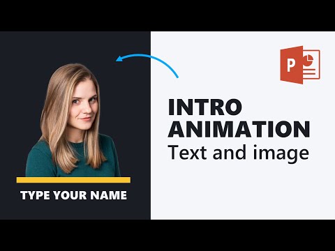 Intro animation in PowerPoint with Morph | DOWNLOAD FILE