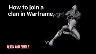 How to join a clan in Warframe screenshot 4