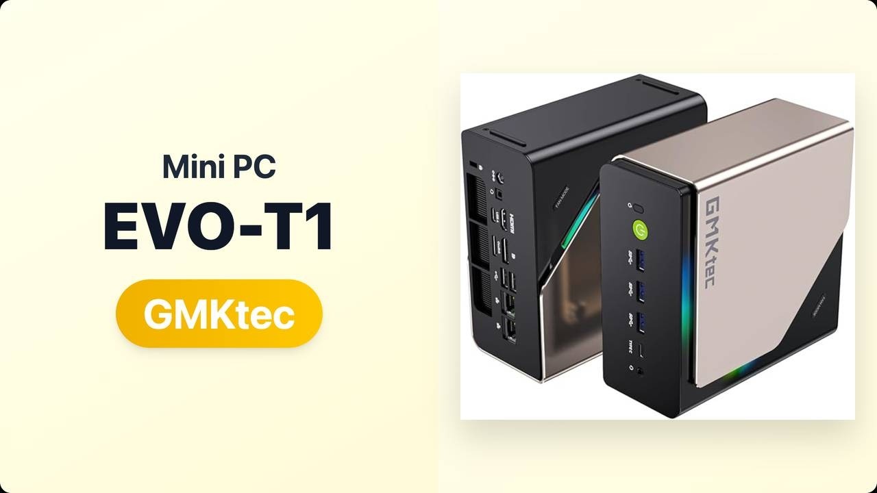 Is the GMKtec EVO-T1 Worth It? (Core Ultra 9 AI Mini PC) - YouTube