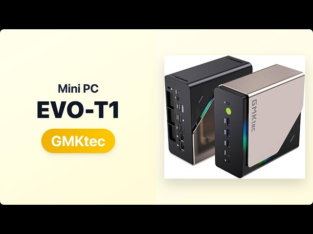 Is the GMKtec EVO-T1 Worth It? (Core Ultra 9 AI Mini PC) - YouTube