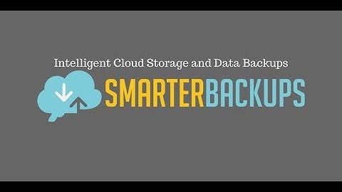 Introduction to SmarterBackups- Intelligent Cloud Storage and Data Backups
