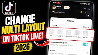 How to Change Multi Guest Layout on TikTok Live (2026 Update)