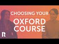 Choice of oxford course  rhodes scholarship admissions playlist
