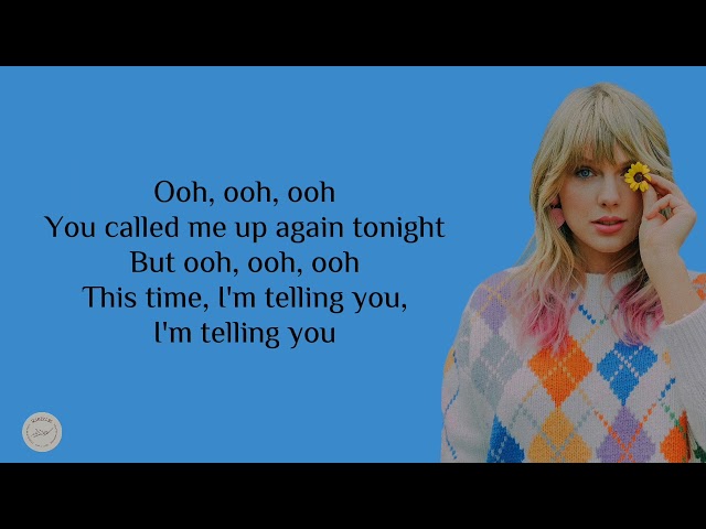 Taylor Swift - We Are Never Getting Back Together (lyrics) class=