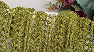 : yeni baslayanlar icin hizli ilerleyen tig isi "org"u modelleri yelek sal hirka modeli crochet knitting