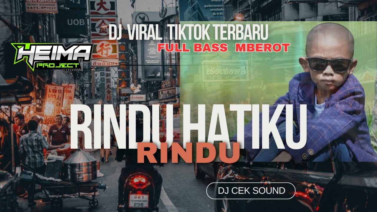 RINDU HATIKU RINDU DJ - TANTARI (VIRAL TIKTOK TERBARU) DJ CEK SOUND ...