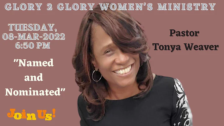 Glory 2 Glory FB LIVE with Pastor Tonya Weaver