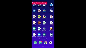 Zawgyi ဖောင့်နဲ့ရေးထားတဲ့စာတွေကို Unicode Auto ပြောင်းမယ်