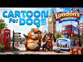 Cartoons for Dogs 🐶🇬🇧 | London Adventure Dog TV for Home Alone &amp; Relaxation