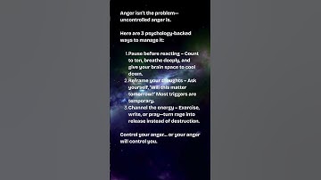 🔥 How to Control Your Anger Before It Controls You