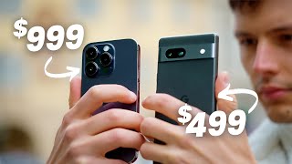 Pixel 7a vs iPhone 14 Pro: Nerdy CAMERA Test! by Steven Divish 242,987 views 11 months ago 11 minutes, 14 seconds