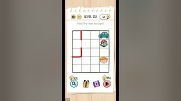 BRAIN TEST LEVEL 232 ANSWERS  BRAIN TEST TRICKY PUZZLES WALKTHROUGH