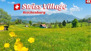 Fairytale Swiss Village Reichenburg , Kanton Schwyz | Swiss Valley , #swissview