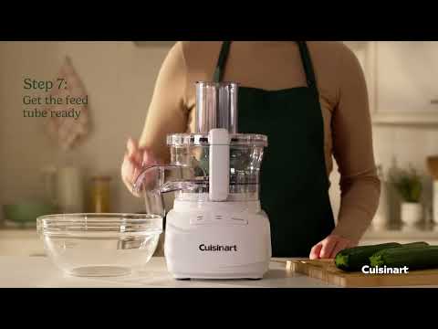 How to Use the Continuous Feed Feature Cuisinart 9-Cup Continuous Feed Food Processor