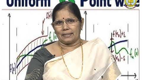 BRAOU B.Sc 2nd Year 3rd Sem Maths : Pointwise & Uniform Convergence