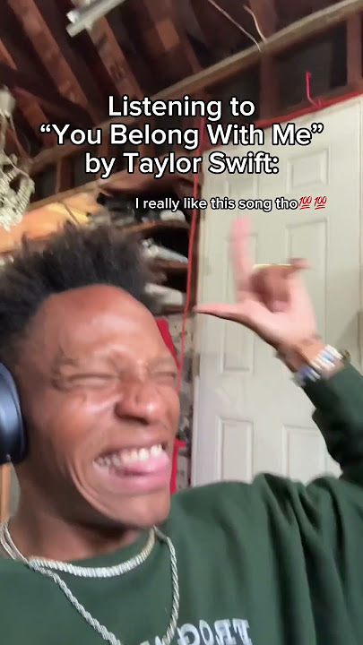 Listening to “You Belong With Me” by Taylor Swift #relatable #youbelongwithme #taylorswift