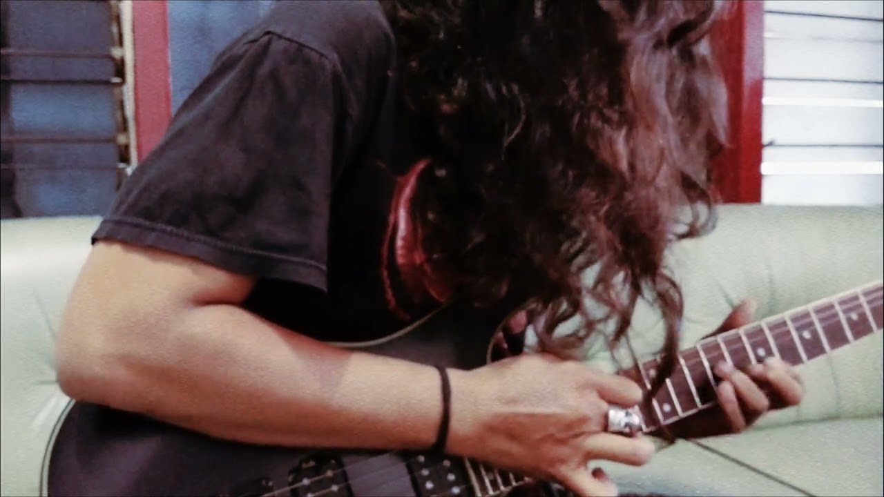 Hardcore Guitar Improvisation With Bandlab aplication 