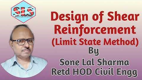 Design of shear reinforcement (LSM)