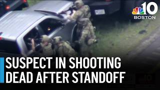 Suspect in deadly Berlin shooting dies after police standoff on I-495 in Lowell