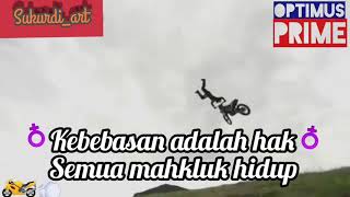 Story WA keren, kata bijak versi motocross remix