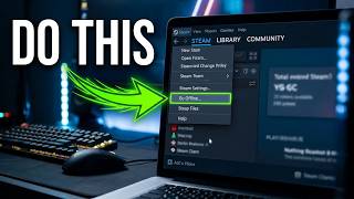 Activate Steam Game Offline | New Method 2026 (Even Denuvo Games)