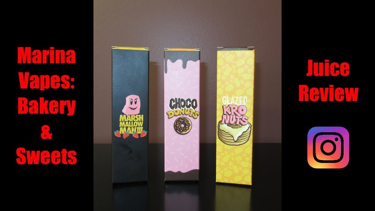 CSL Vapes - Marina Vapes Bakery & Sweets Review