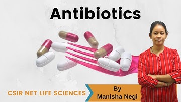 Antibiotics | CSIR  UGC NET life science #antibiotics #lifescience | BY Manisha Negi