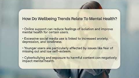 How Do Wellbeing Trends Relate To Mental Health? - Everyday-Networking