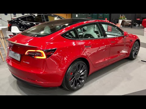 TESLA MODEL 3 Performance 2022 - FIRST LOOK & visual REVIEW (exterior, interior, trunk)