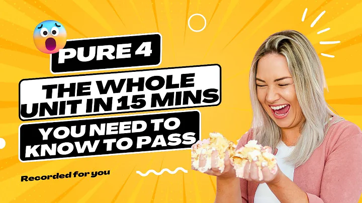 The whole of A Level Pure 4 Mathematics in 33 mins