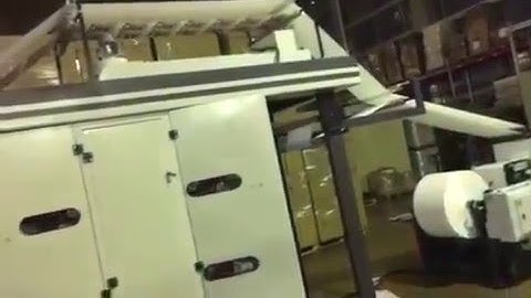 4 colors Flexo printing machine and paper bag making machine, online