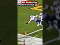 NFL History Was Made in Seconds 🚨🏈NFL #Football #NFLShorts #Touchdown#Sports #Viral #Trending