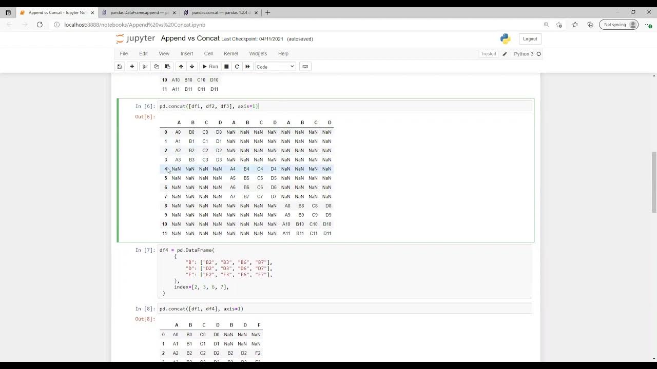 Append vs Concat - YouTube