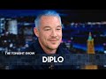 Diplo on Rescuing a Cow While on LSD at Burning Man and Hanging Out with Guy Fieri | Tonight Show