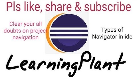 Type of Eclipse Project Navigators