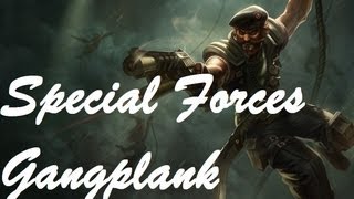 Special Forces Gangplank Skin - Animations and Emotes!