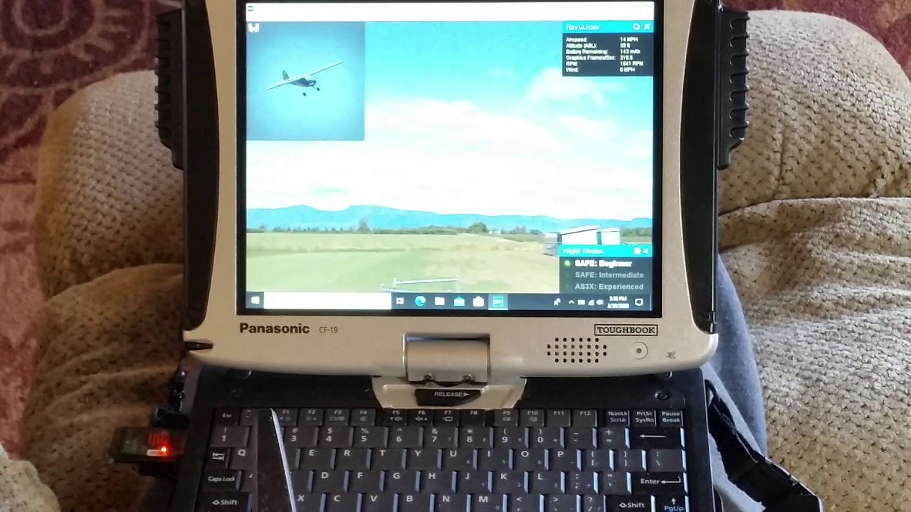 This is how grandma rolls on the rc simulator!