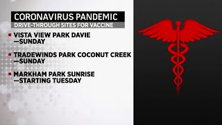 Health Dept. In Broward To Begin COVID-19 Vaccinations