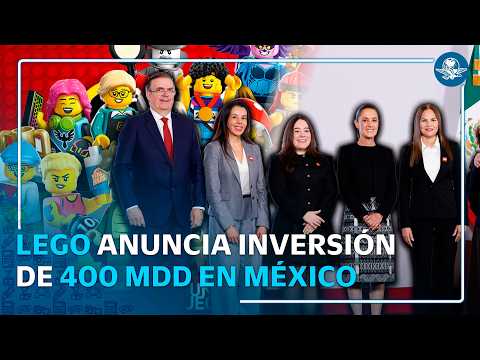 LEGO invertirá 400 millones de dólares en México; creará mil 300 empleos