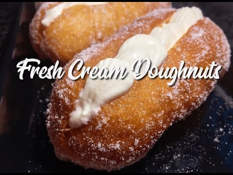 Fresh Cream Doughnuts Recipe | South African Recipes | Step By Step Recipes | EatMee Recipes