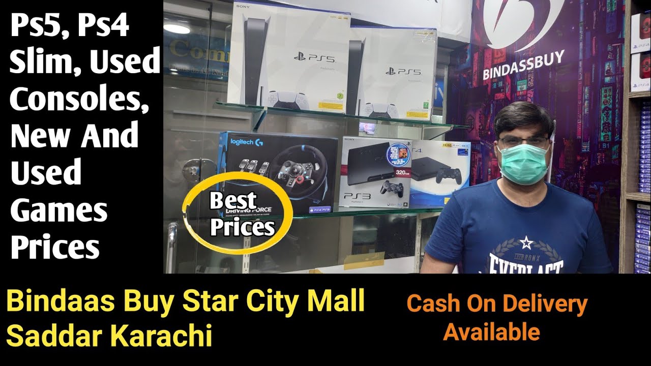 Ps5, Ps4 Slim, Ps3, New And Used Games Best Prices At Star City Mall