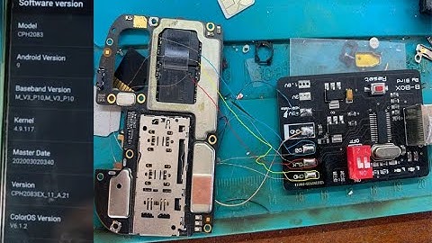 HOW TO REMOVE PASSWORD OPPO A12 CPH2083 By B-Box Tools Free ISP Pinout For Oppo A12 CPH2083
