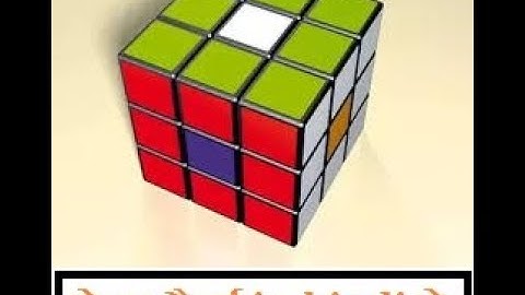 Tutorial- How to Make the Donut Pattern (3x3) Rubik