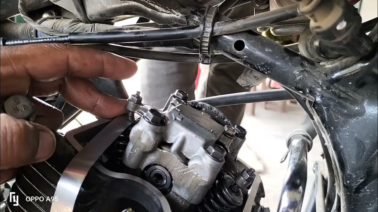 Suzuki gixxer engine sound problem. and handle Racer replacement. - YouTube