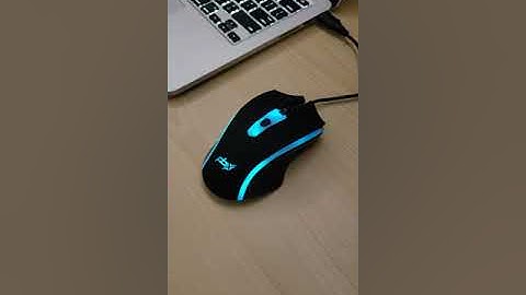 Soldier wired gaming mouse