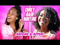 MY CURLY HAIR ROUTINE! | EASY AND AMAZING CURLS! Bayleigh Dayton Hair Tutorials