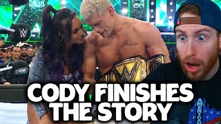 Cody Rhodes FINISHED The Story WrestleMania 40 Reaction