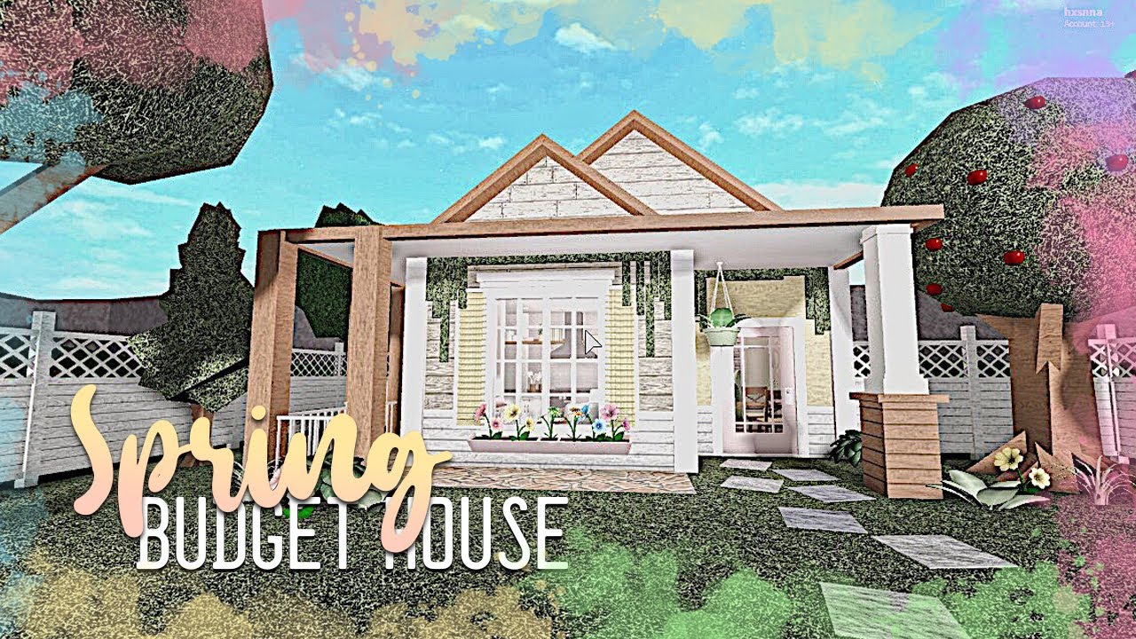 Kawaii Aesthetic Bloxburg House 1 Story